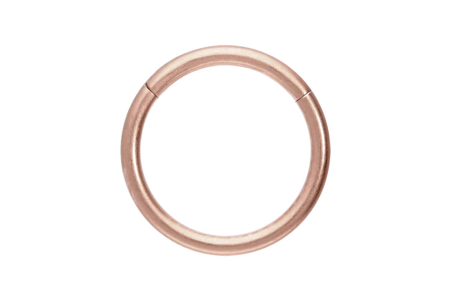 Titan Segmentring Clicker Piercing MATT